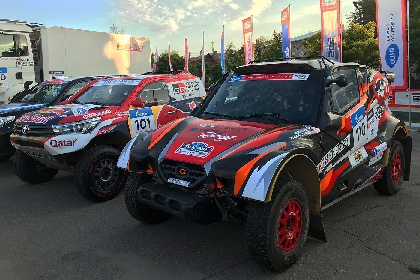 Андрей Рудской стал первым российским гонщиком, принявшим старт в «Шёлковом пути» 2018 года