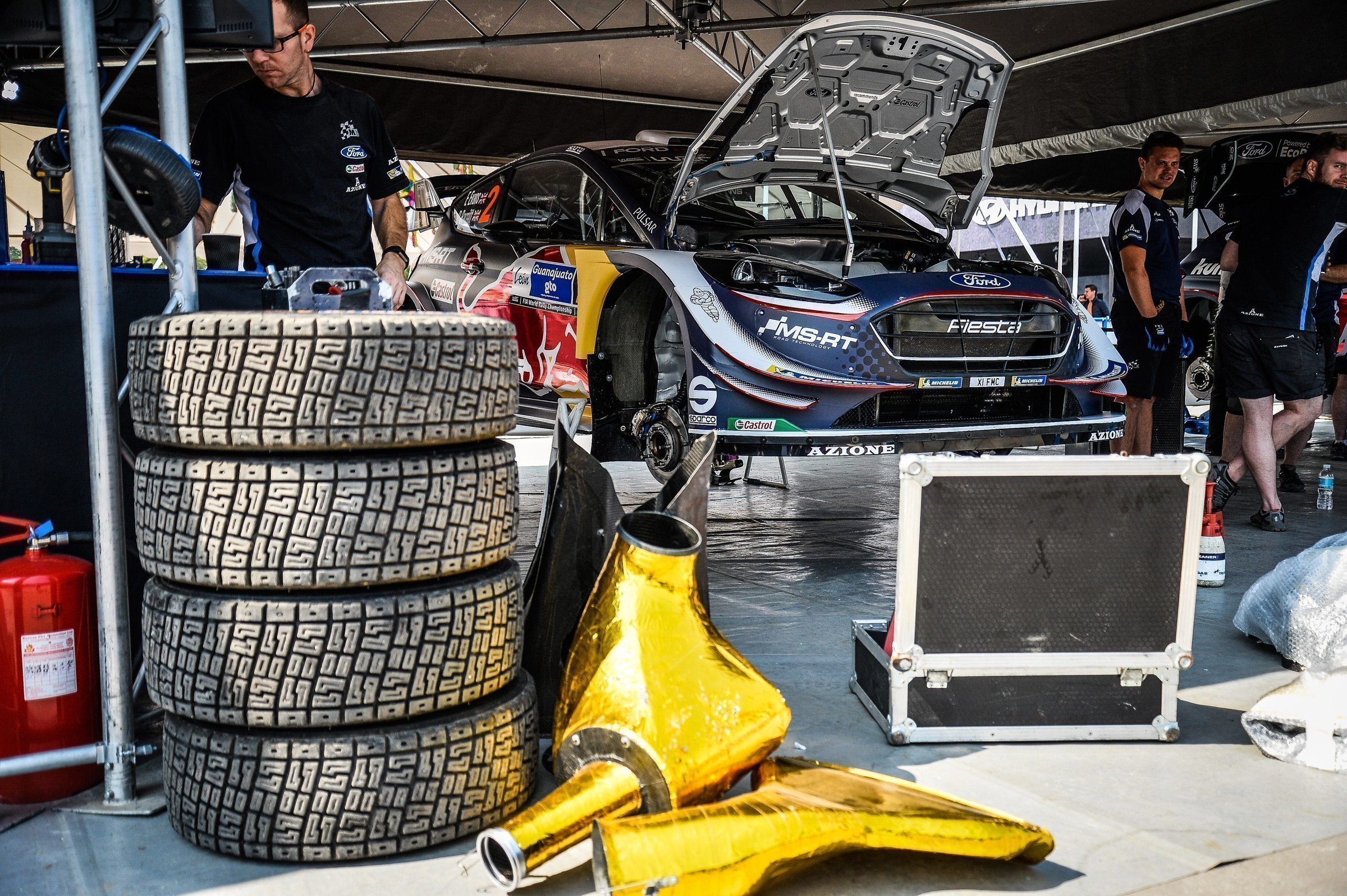 Электромобиль будет строиться на базе Ford Fiesta R5