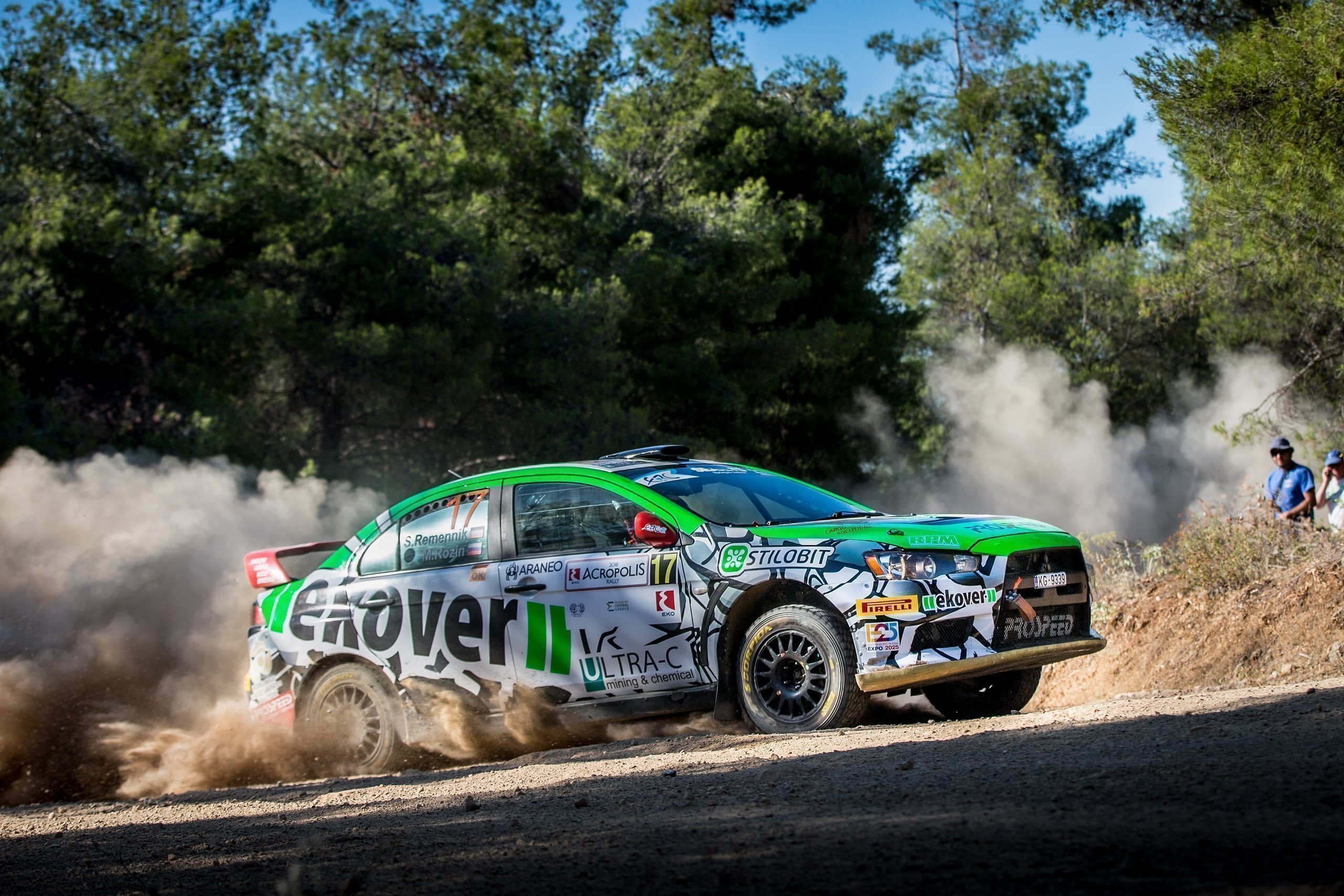 Стал обладателем подиума и третий россиянин – Сергей Ременник занял второе место в ERC 2