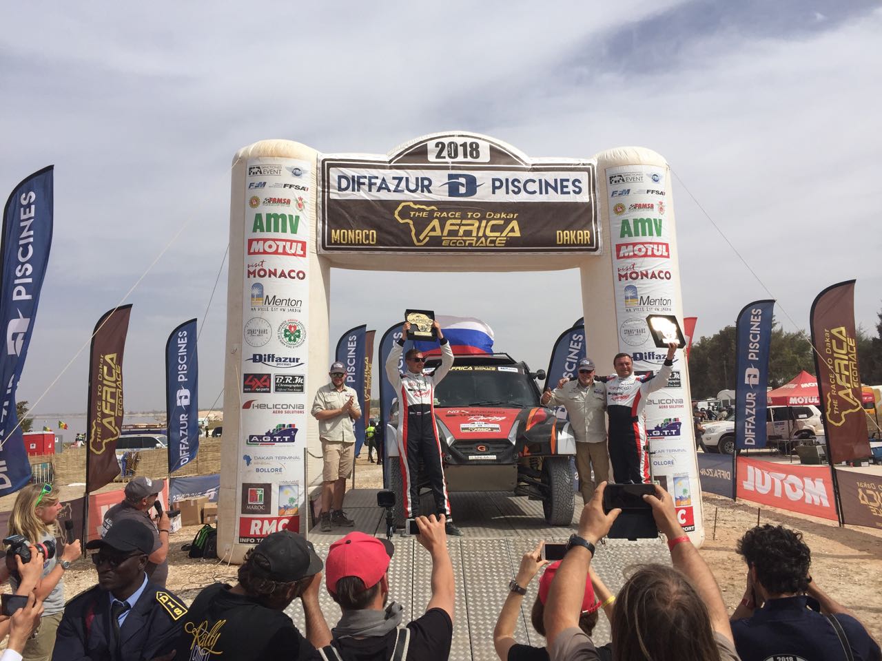 Представитель Suprotec Racing Андрей Рудской в последний день отыграл ещё одну позицию и завершили Africa ECO Race на 14 месте.