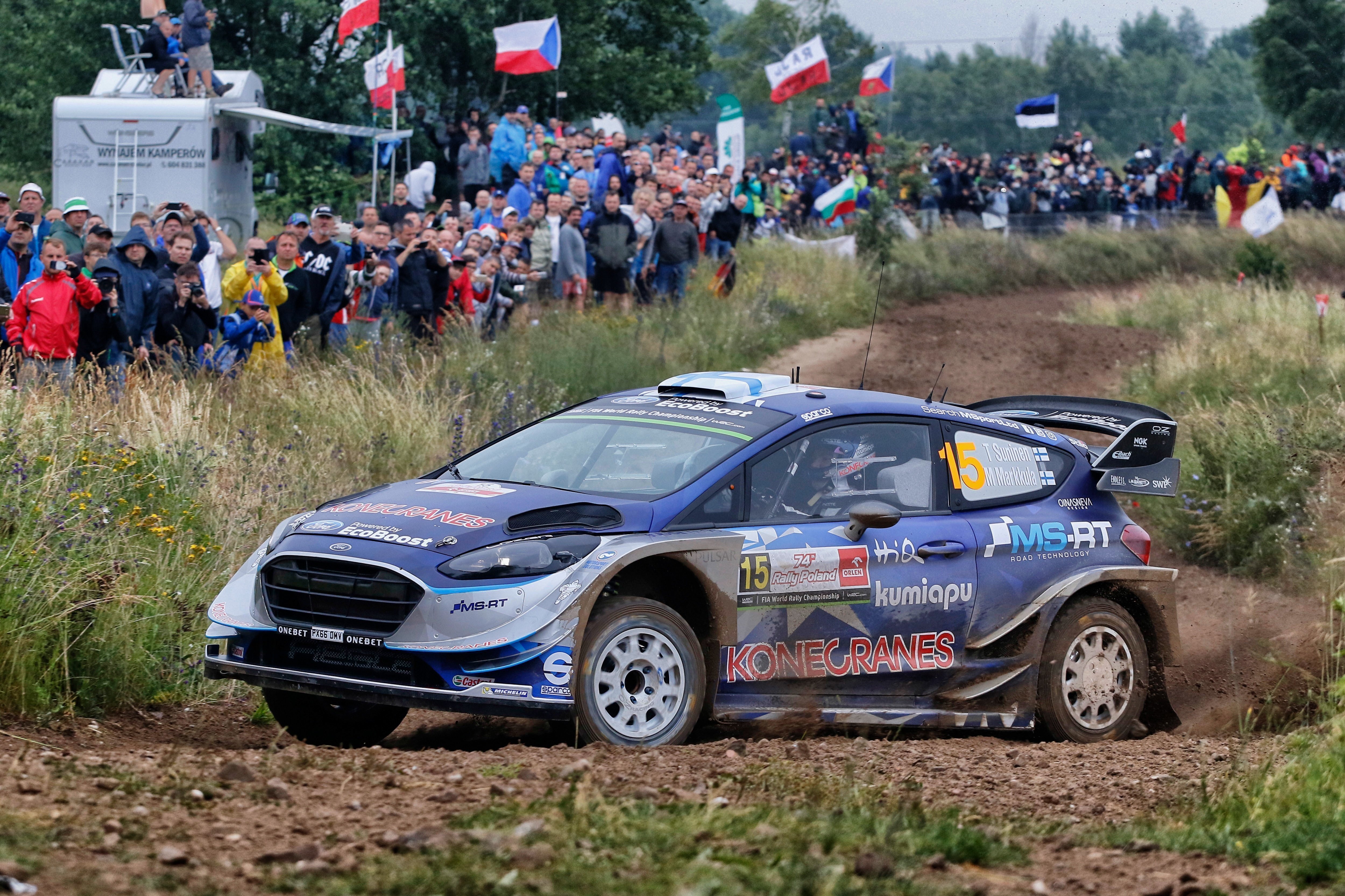 Теему Сунинен по ходу гонки отметился победой на спецучастке