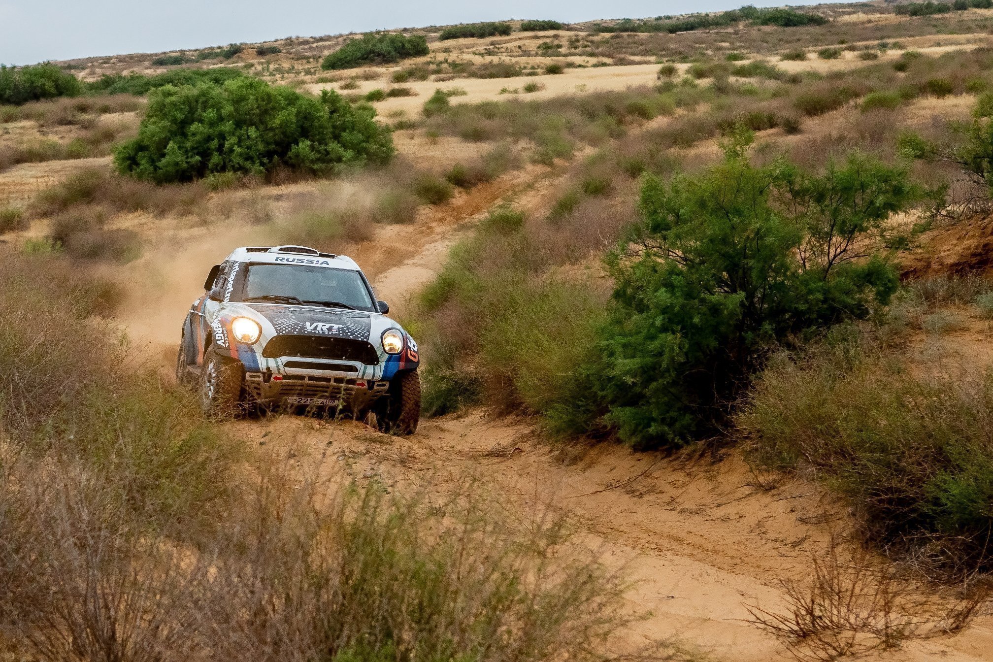 Обладатель Кубка мира по ралли-рейдам 2014 года Владимир Васильев