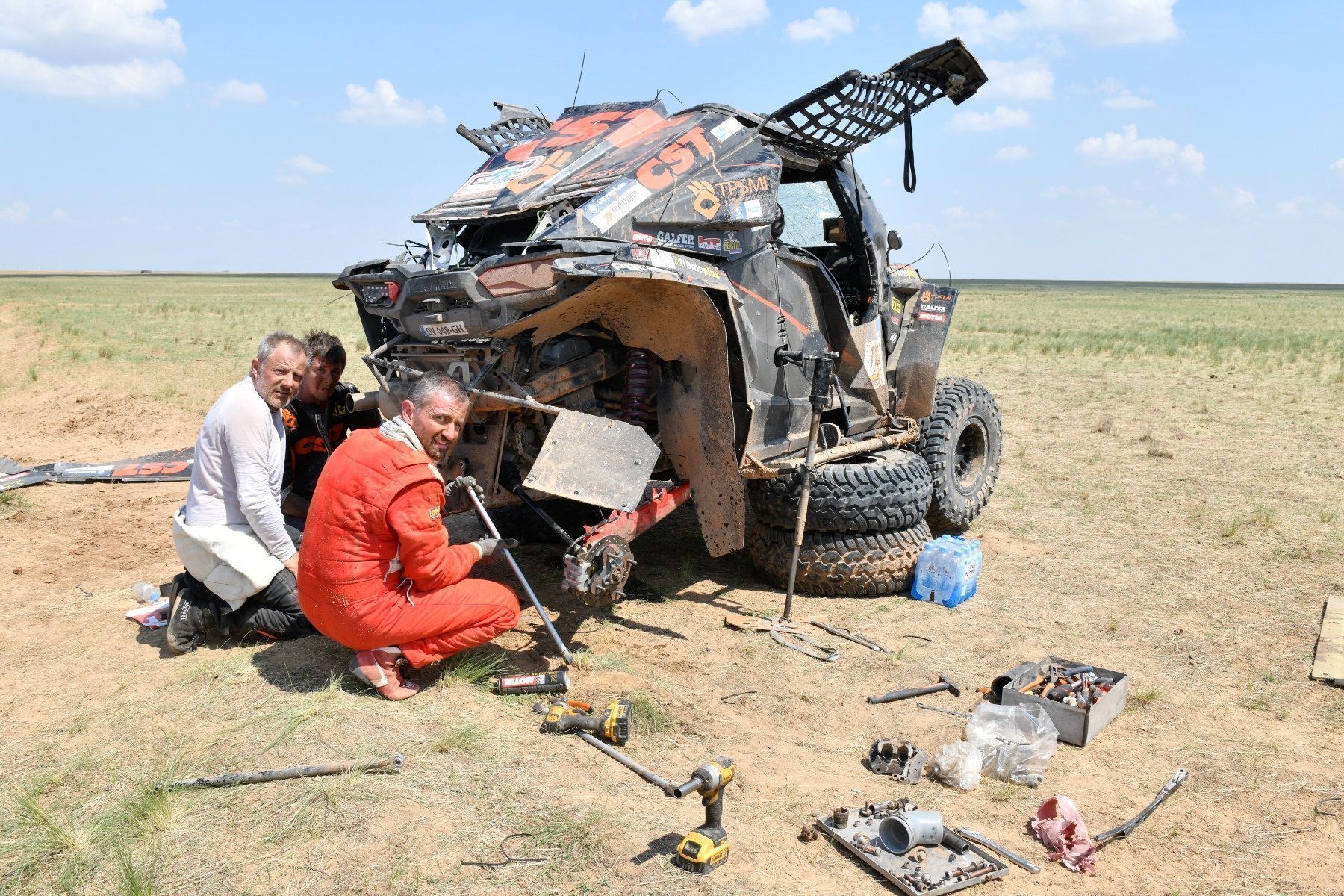 Лидер зачёта Т3 Николя Дюкло