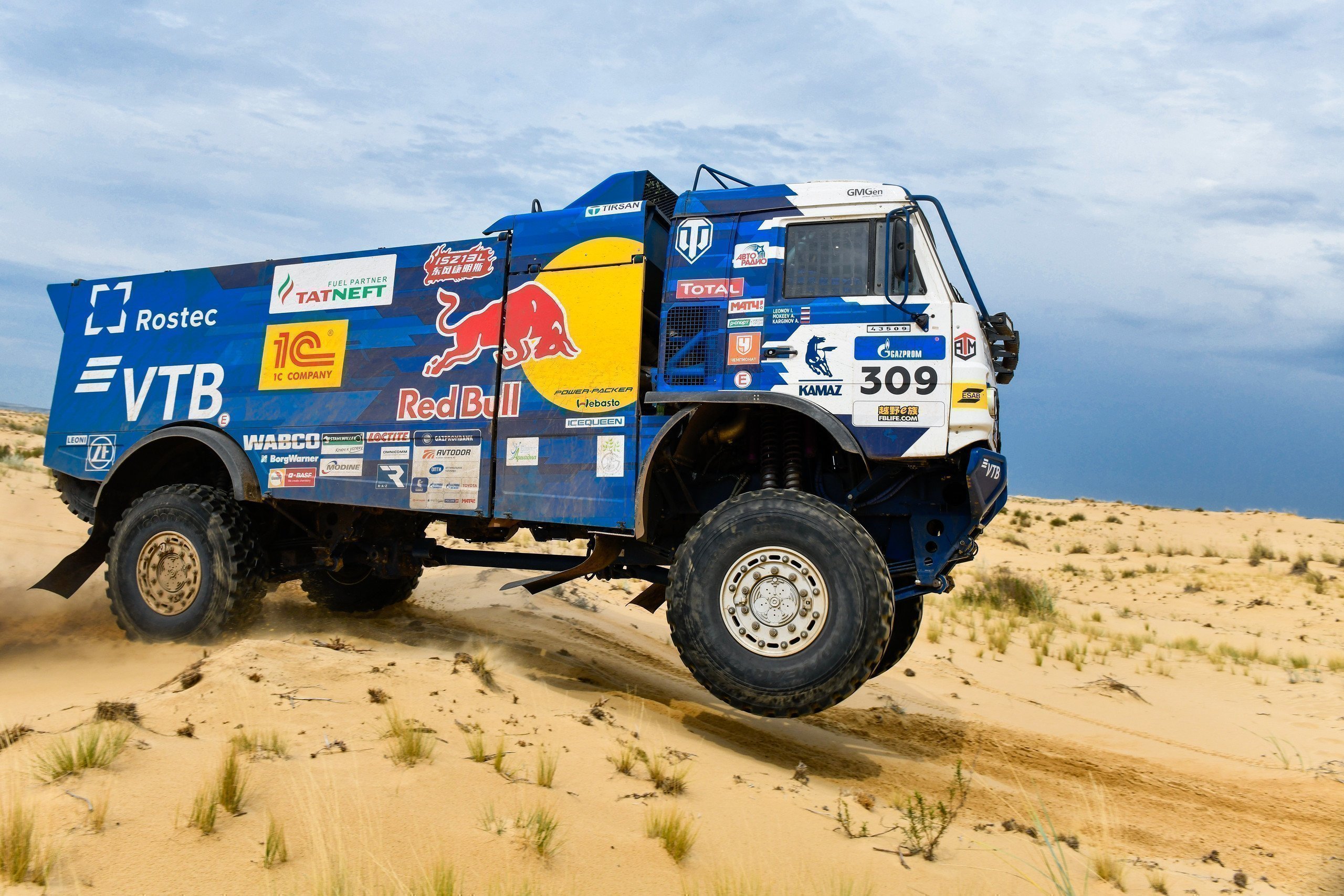 Теперь в зачете грузовиков лидирует Каргинов