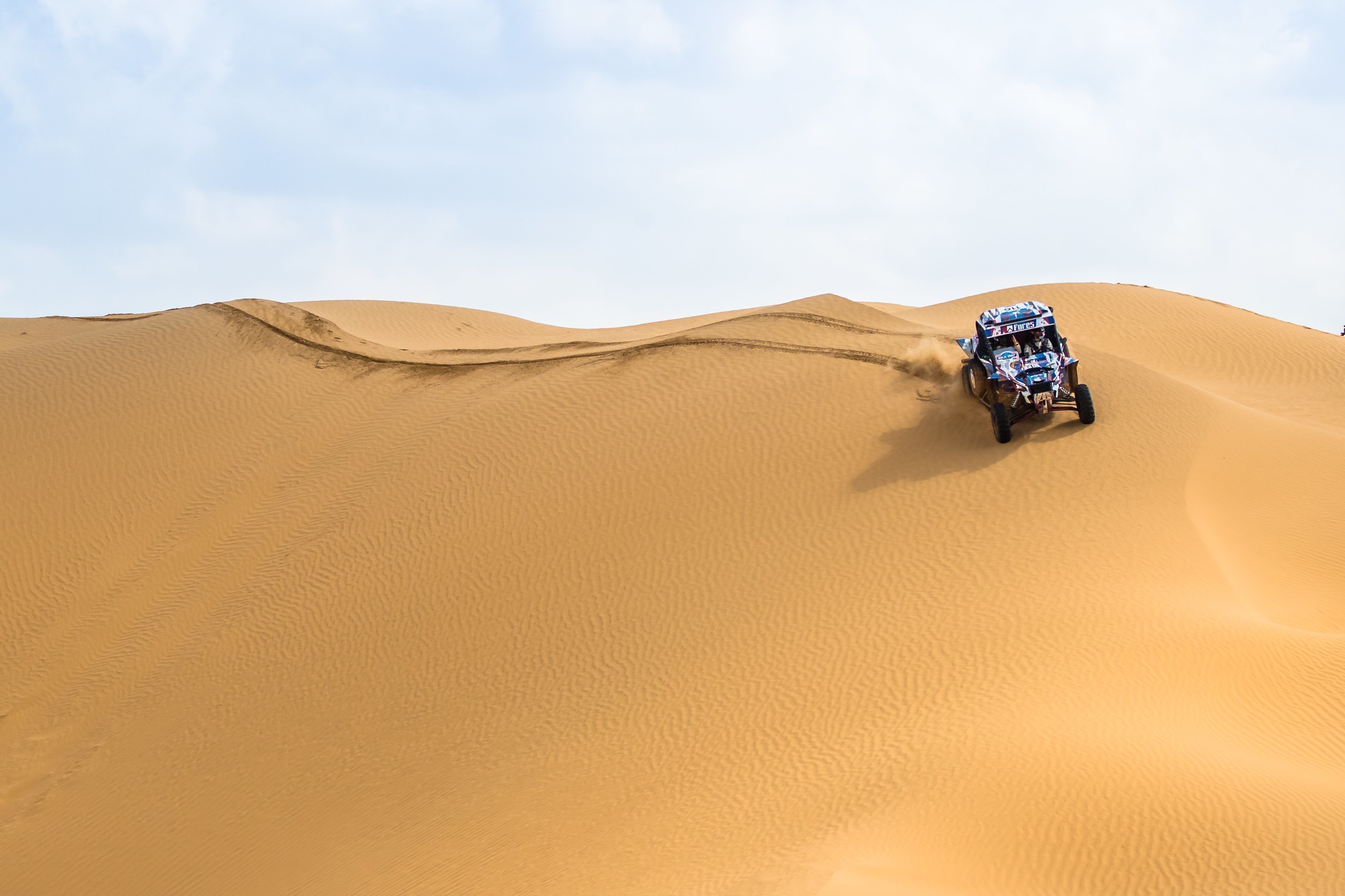 Гонщики команды Snag Racing Сергей Карякин и Сергей Фомин лидируют в зачёте Open по итогам четырёх дней гонки