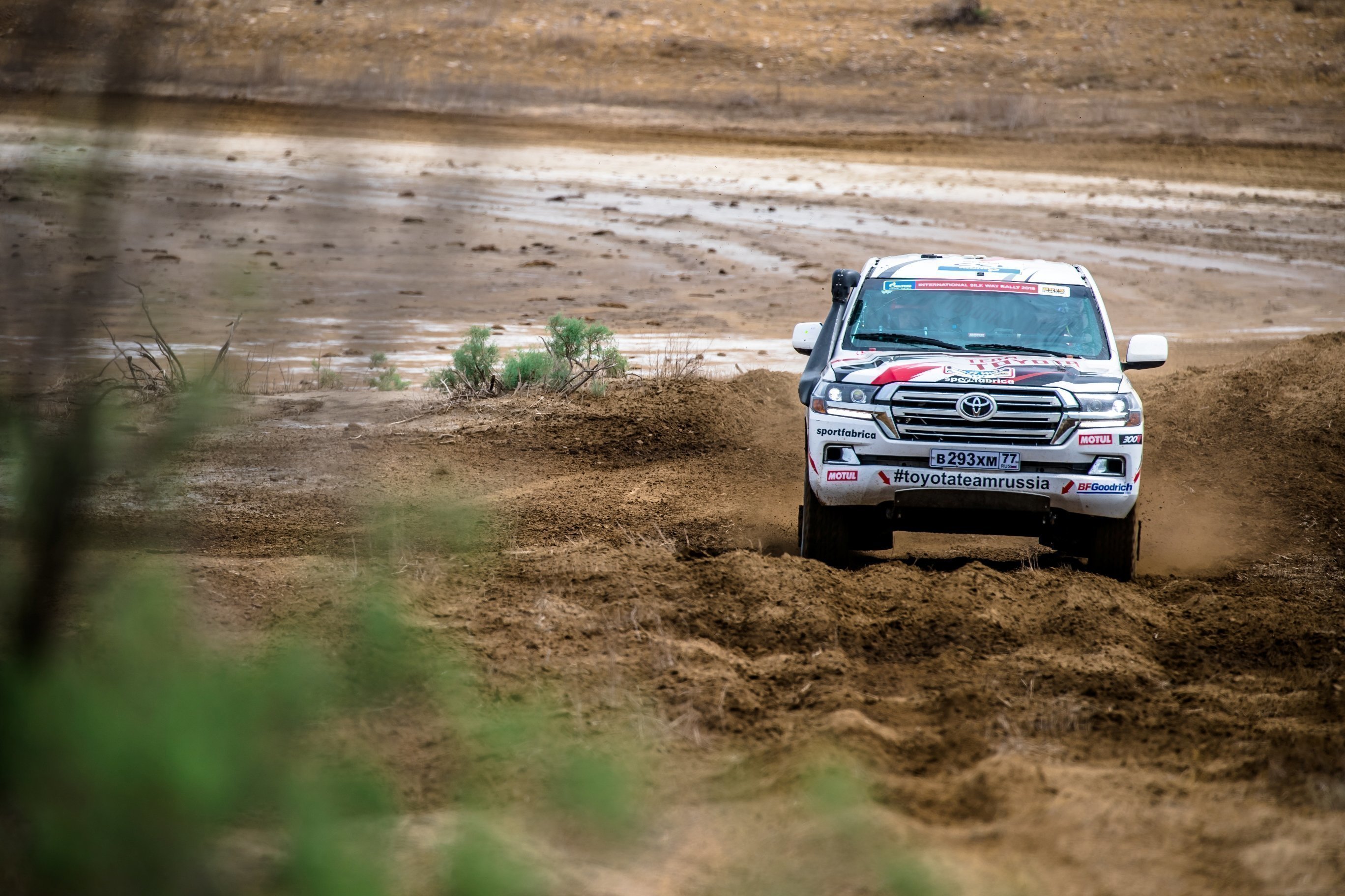 Дебютант «Шёлкового пути» Анастасия Нифонтова из Toyota Team Russia