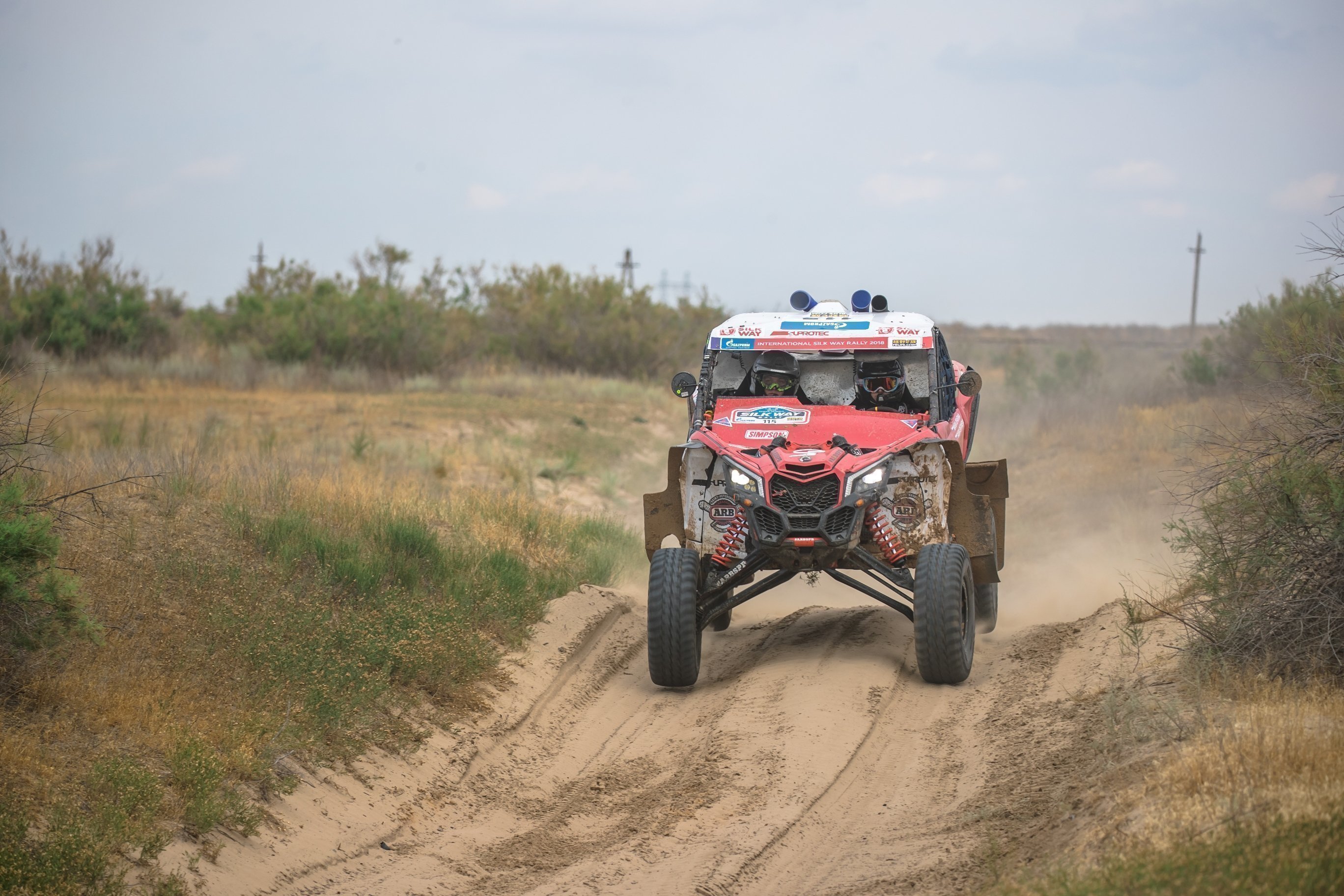 Женский экипаж российской команды Suprotec Racing Мария Опарина и Таисия Штанева