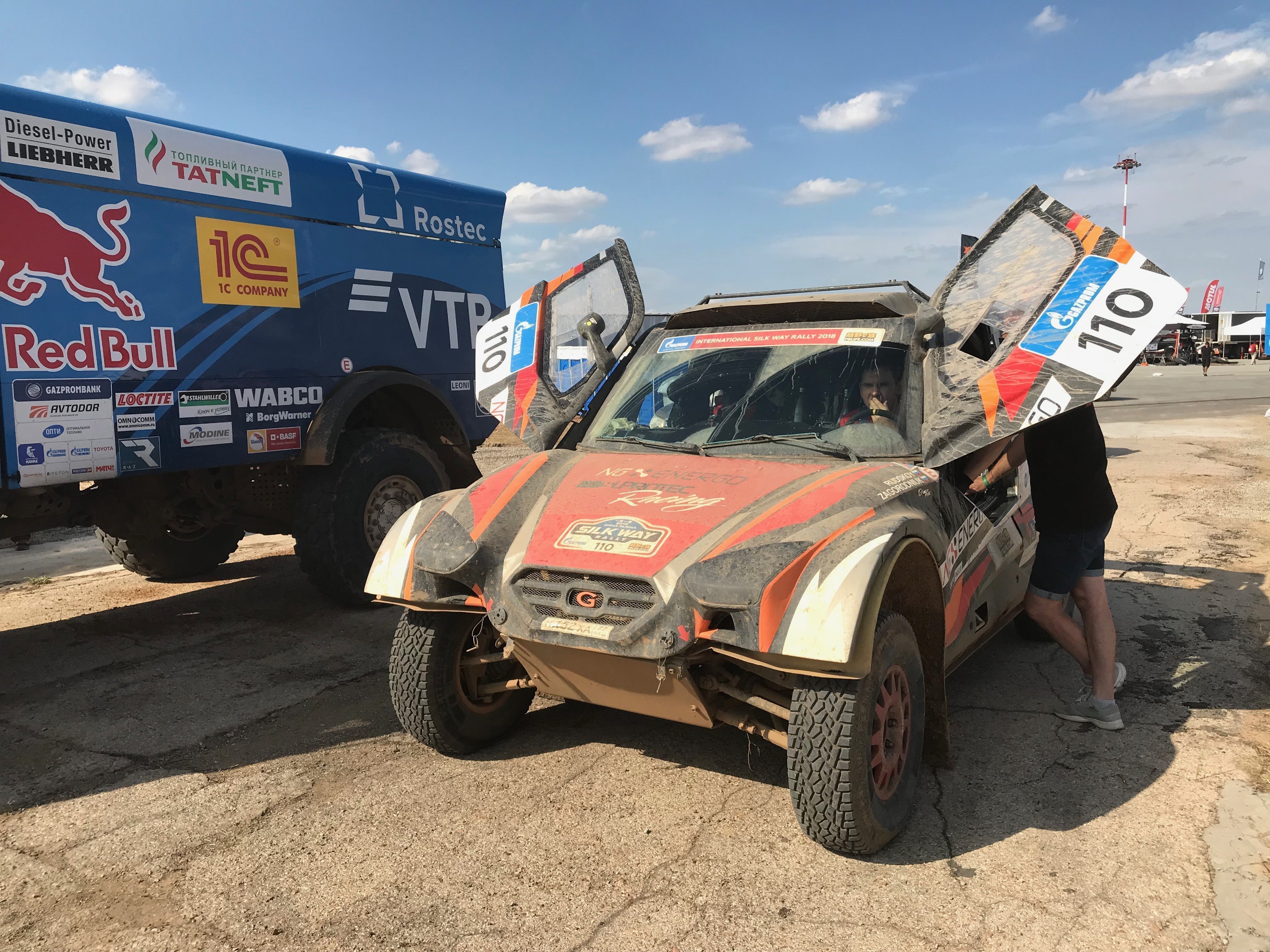 Андрей Рудской потерял много времени, но не жалеет об этом – гонка только началась и всё ещё может не раз измениться